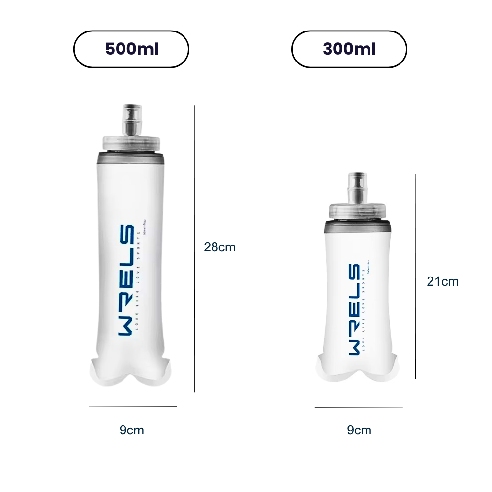 Faltbare Soft-Wasserflasche – Ultraleicht, flexibel & perfekt für jedes Abenteuer