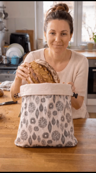 BrotBalance - Bienenwachs-Brotbeutel