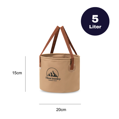 Faltbarer Outdoor-Eimer – Kompakt, wasserdicht & überall einsatzbereit