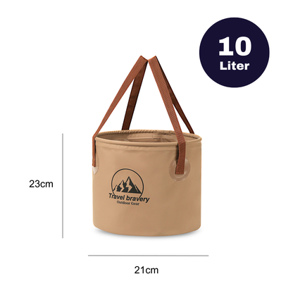 Faltbarer Outdoor-Eimer – Kompakt, wasserdicht & überall einsatzbereit