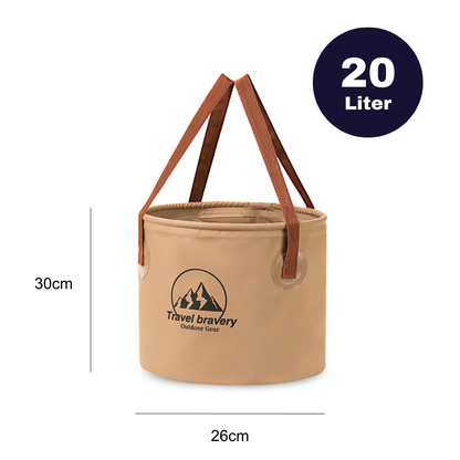 Faltbarer Outdoor-Eimer – Kompakt, wasserdicht & überall einsatzbereit