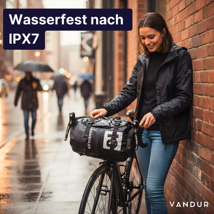 NEWBOLER Wasserdichte Lenkertasche – Sicher verstaut und bereit fürs Abenteuer
