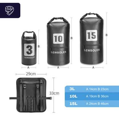NEWBOLER Wasserdichte Lenkertasche – Sicher verstaut und bereit fürs Abenteuer