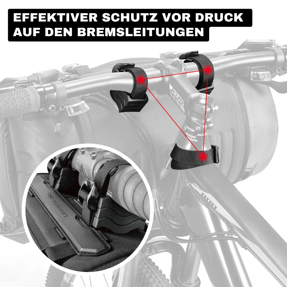NEWBOLER Wasserdichte Lenkertasche – Sicher verstaut und bereit fürs Abenteuer