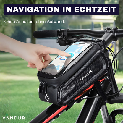 NEWBOLER 2L Rahmentasche mit Touchscreen – Sicher verstaut & jederzeit erreichbar