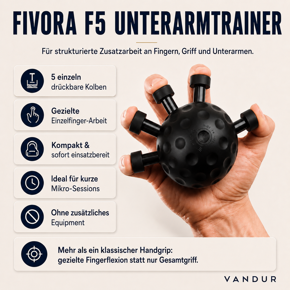 FIVORA F5 Unterarmtrainer