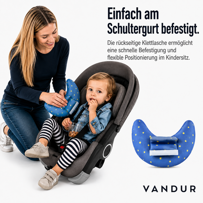 TraumKurve - Das kompakte Kinder-Reisekissen fürs Auto