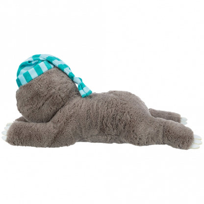 TRIXIE Junior Faultier mit Herzschlag-Funktion, Rückansicht des Plüschtiers