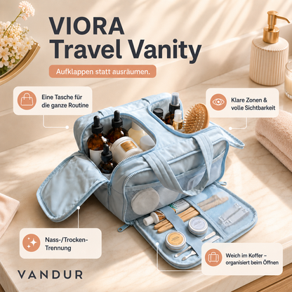 VIORA Travel Vanity - Deine Routine reist jetzt organisierter