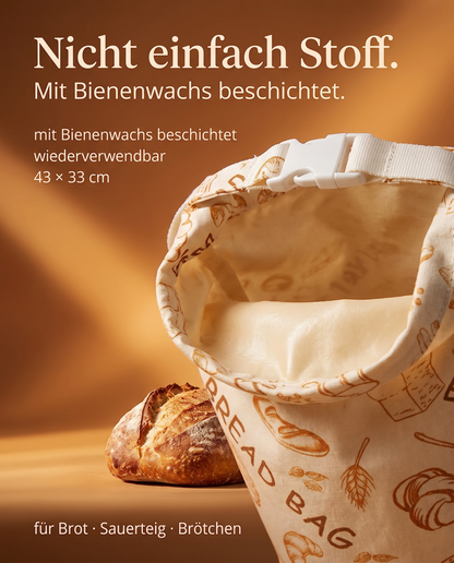BrotBalance - Bienenwachs-Brotbeutel